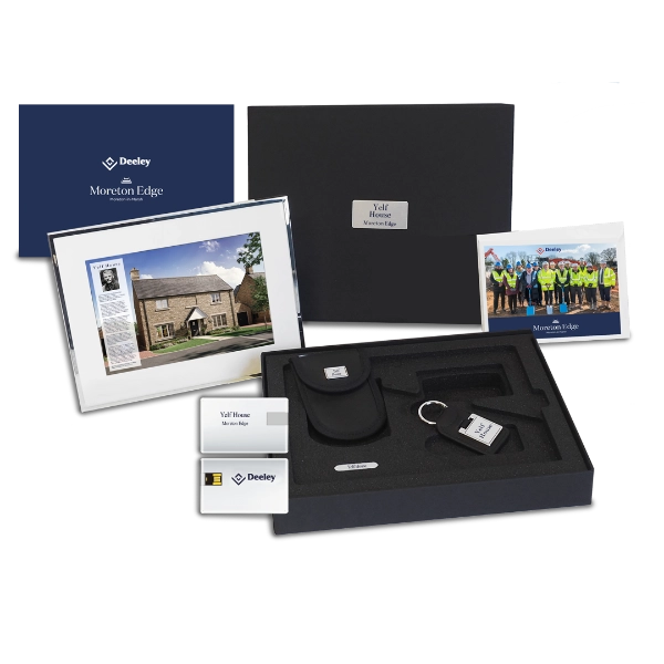 Deeley Group Customer Handover Gift – Photo Frame and Key Presentation Box