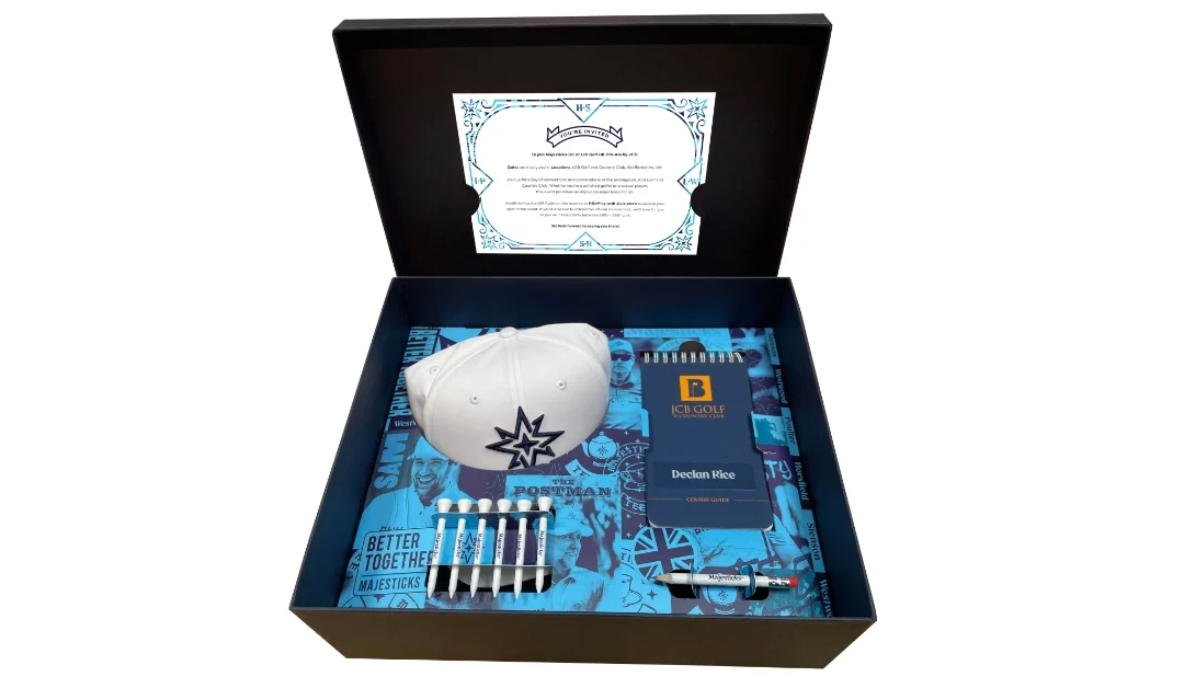 LIV Golf Majesticks GC Pro Am Golf Invitation Box